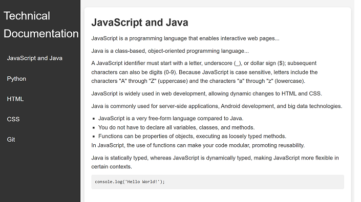Technical Documentation